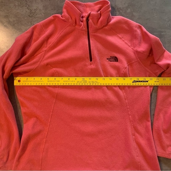 Vintage The North Face 1/4 Zip Fleece Sweatshirt,  Size L - Picture 5 of 10
